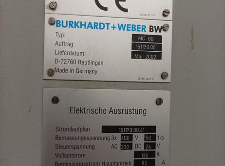 BURKHARDT+WEBER MC60 P260814044
