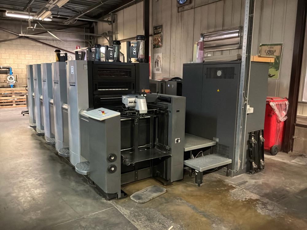 Heidelberg Speedmaster Anicolor SM52-5 5-colour offset press Used ...