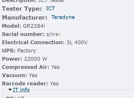Teradyne GR2284i P260817009