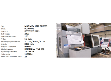 MAS Sezimove Usti MCV 1270 P260818116