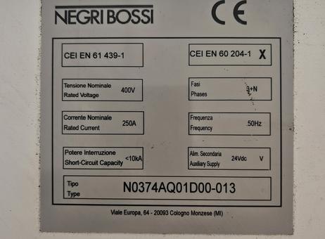 Negri Bossi S500T-H2920 P260820038