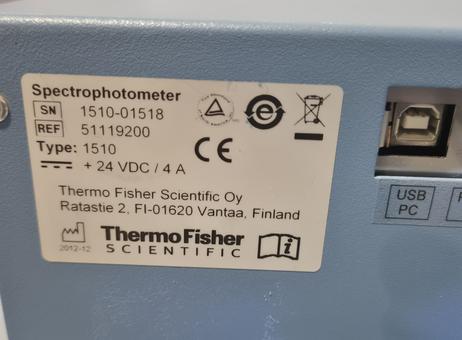 Thermo Scientific Multiskan GO UV/VIS P260827090