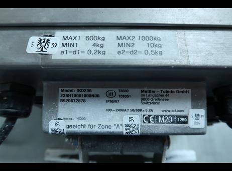 Mettler Toledo IND236 P260829112