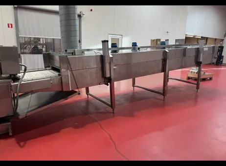 Home Complete Frying and Cooling Line for Peanuts and Nuts P260902022
