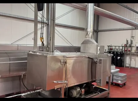 Home Complete Frying and Cooling Line for Peanuts and Nuts P260902022