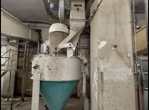 75 kW Buhler Carbon Steel Vertical Hammer Mill