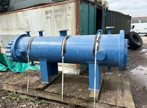 Used Mersen 22.3sqmt carbon block heat exchanger