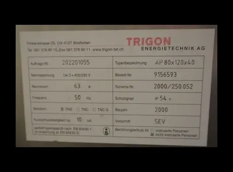 KINEMATICA MEGATRON FM 19-120/2 LR-P P260903147