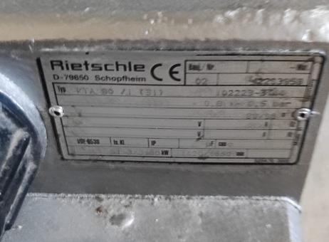 ELMO RIETSCHLE DRUVAC KTA 80/1 P260903314