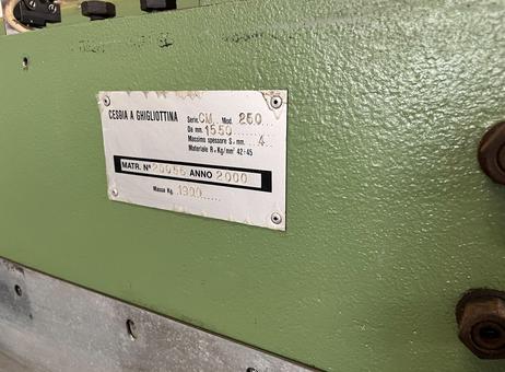 Grandini cross cutting-slitting line 1.500 x 2,0 mm P260903420