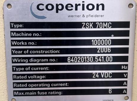 HUSKY Q2350 P185/140 ZSK70 P260905002