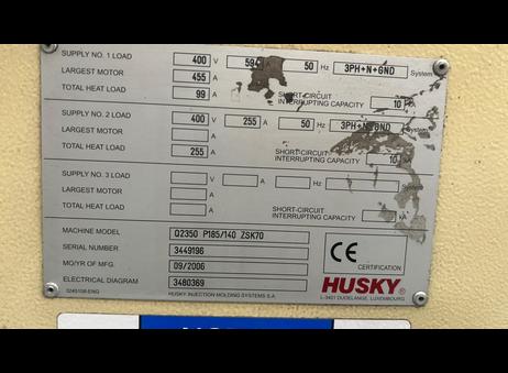 HUSKY Q2350 P185/140 ZSK70 P260905002