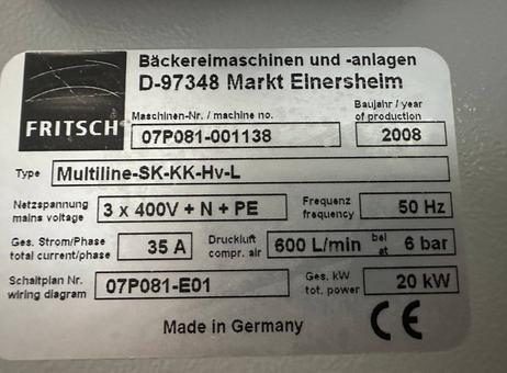 FRITSCH Multiline SK-KK-Hv-L P260908023