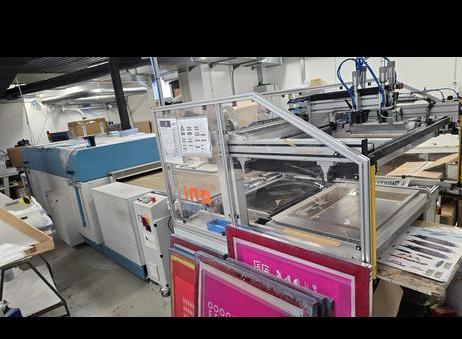 INO PRINT VS6 3/4 Automatic Digital Screen Printing Machine P260911041