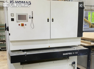 Lijadora calibradora de banda larga HOMAG SANDTEQ W-100