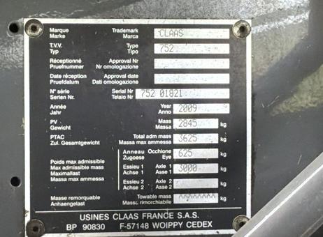 Claas Variant 385 P260924257