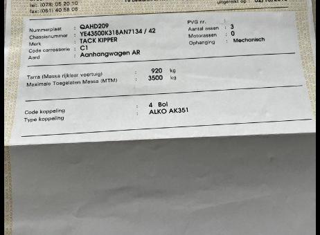 Tack K35 P260924291