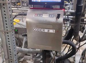 (2) Videojet 3330-IP65 and 3340 Laser Printers with Fume Extractors