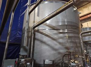 Walker Stainless Equipment Co 10,000 Gallon Stainless Steel Water Tank
