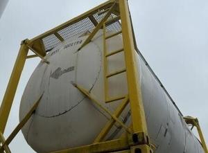 21,000-liter 316 stainless steel container with heating system