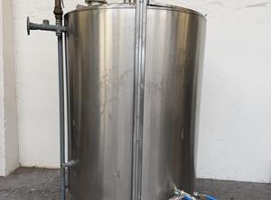 PIERRE GUERIN 2550-liter Double-Walled Insulated Stainless Steel Tank, Model 2550 L
