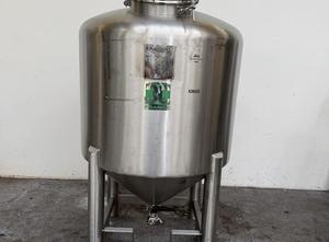 1,000-liter 316L stainless steel pressure container - 3C EUROPACK type