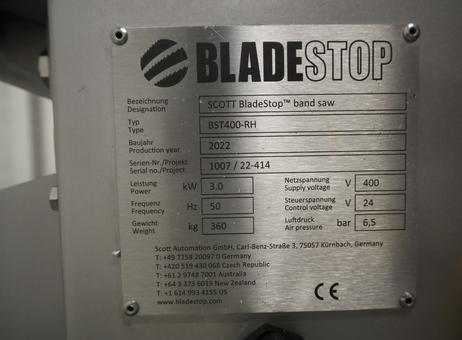 Scott Automation / Bladestop BST400-RH P261006057