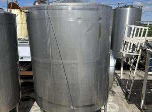 ALFA LAVAL Type SP 10,000-liter stainless steel agitated tank
