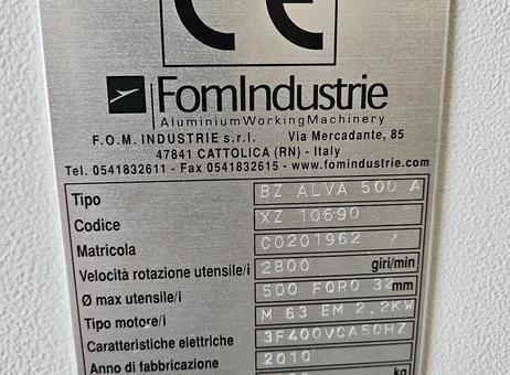 FOM INDUSTRIE BLITZ ALVA 500 A P261007136