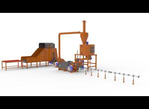 Πλήρης γραμμή παραγωγής μπρικετών από άχυρο και ελαιοκράμβη Briquetting Technology LBBP-600