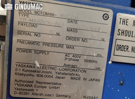 Yaskawa Robotic Welding Cell RWC L1_OS 15330  P261009112