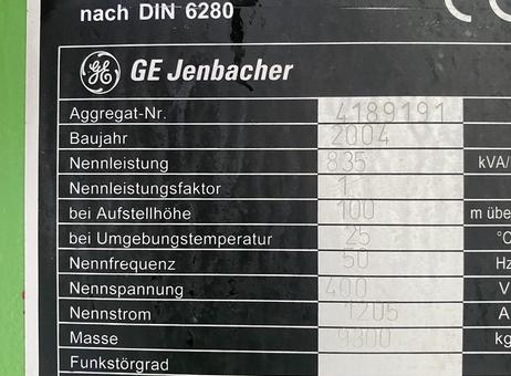 Jenbacher J316 GS C05 P261012053