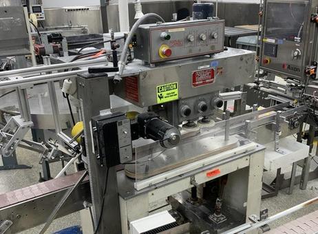 All Fill SHA auger filling line with Kapsall Capper and  CTM Labeling System - P261013195