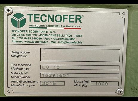 TECNOFER LO 15 P261014074