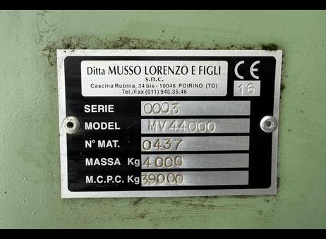 MUSSO MV44000 P261014076