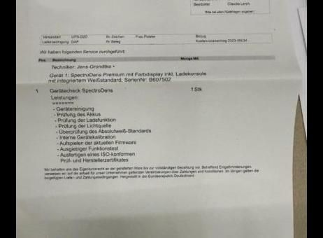 Techkon SpectroDens Premium P261014221