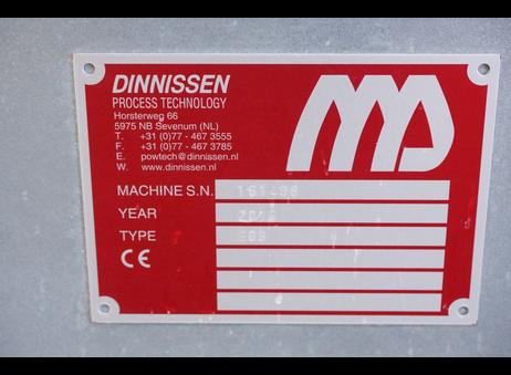 Dinnissen Pegasus Vacuum coater EHEDG design P2610151000