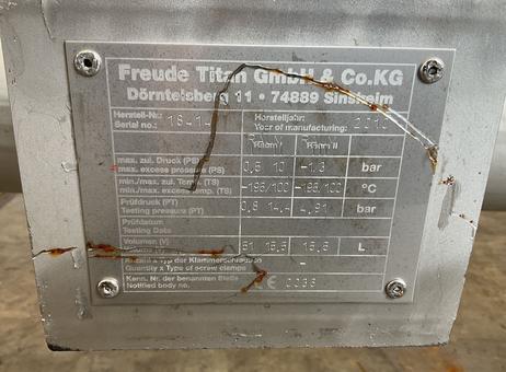 Freude Titan 13 m2 Hastelloy C-22 P2610151100