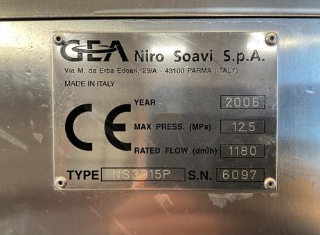 GEA Niro NS-3015 P P2610151119