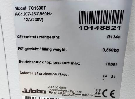 Julabo FC-1600T Chiller P2610151212