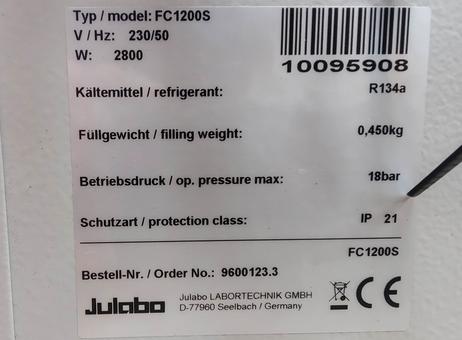 Julabo FC-1200S Chiller P2610151215