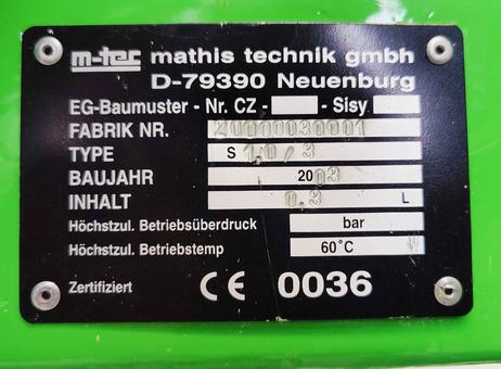 M-Tec, Mathis Technik Tumbler mixer P2610151218