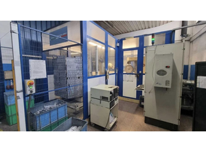 Robotic Grinding Station With Kawasaki Rs50n Robot