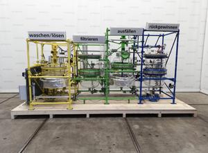 QVF Glasstechnik Washing, dissolving, filtering installation P261015291