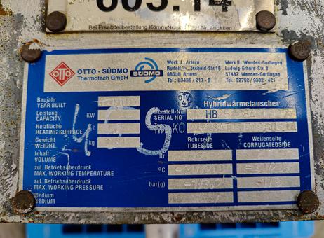 Unex Hybrid; fully welded plate heat exchanger P261015845
