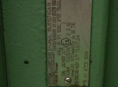 Heinkel HF600 Inverting Filter Centrifuge P261015881
