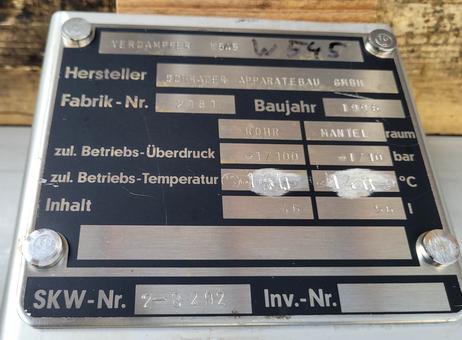 Schrader Shell and tube heat exchanger P2610161309