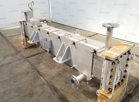 Barriquand IXASP 1X15/1X14X2000X280 welded plate heat exchanger P2610161322