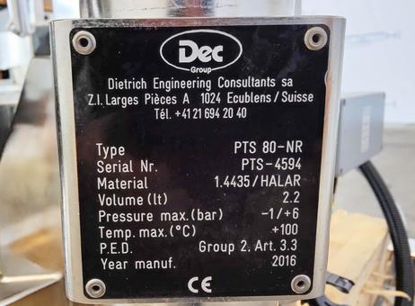 Dietrich Engeneering Consultants DSC"Dec powder transfer system" P2610161384