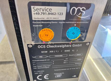 Wipotec OCS-HC Weight sorter P2610161415